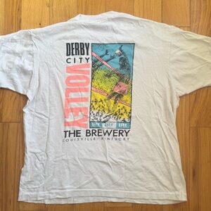 Vintage Derby City Volley Brewery Louisville Tee XL USA